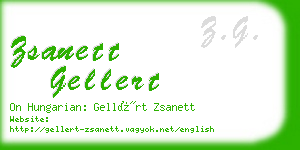 zsanett gellert business card